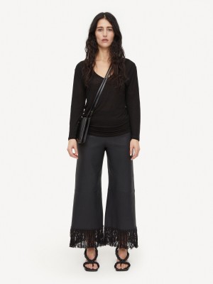 By Malene Birger Amalou Tops Black | USA_BB64131