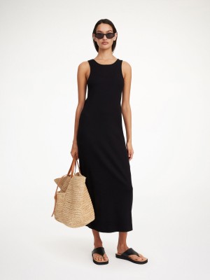 By Malene Birger Lovelo Maxi Dress Black | USA_BB60842