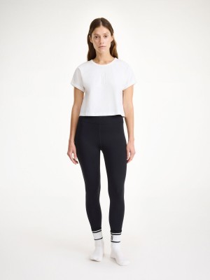 By Malene Birger Polene Athletic Leggings Trousers Black | USA_BB10271