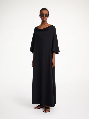 By Malene Birger Yalia Maxi Dress Black | USA_BB99925