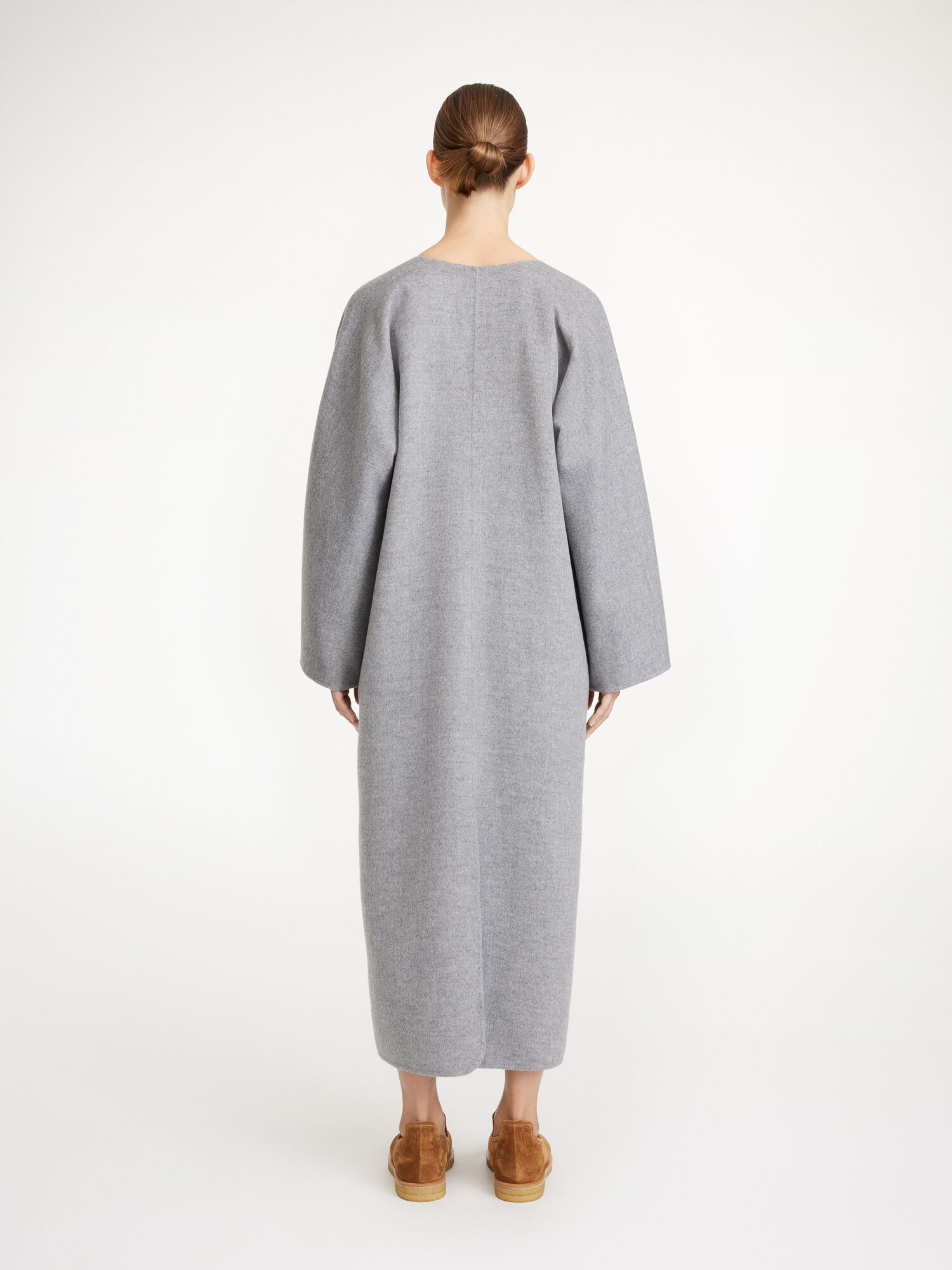 By Malene Birger Cais Maxi Dress Grey Melange | USA_BB37925