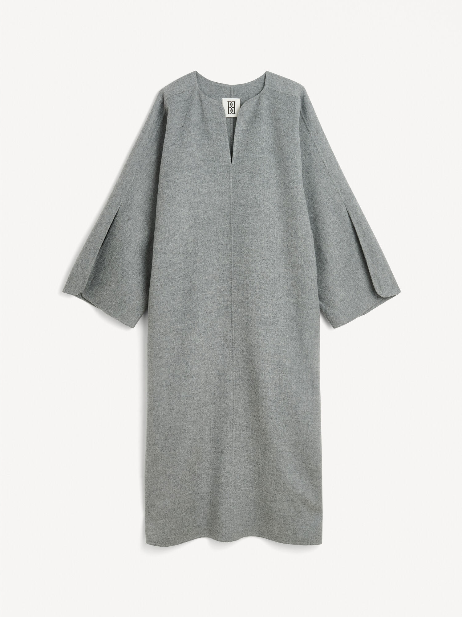 By Malene Birger Cais Maxi Dress Grey Melange | USA_BB37925