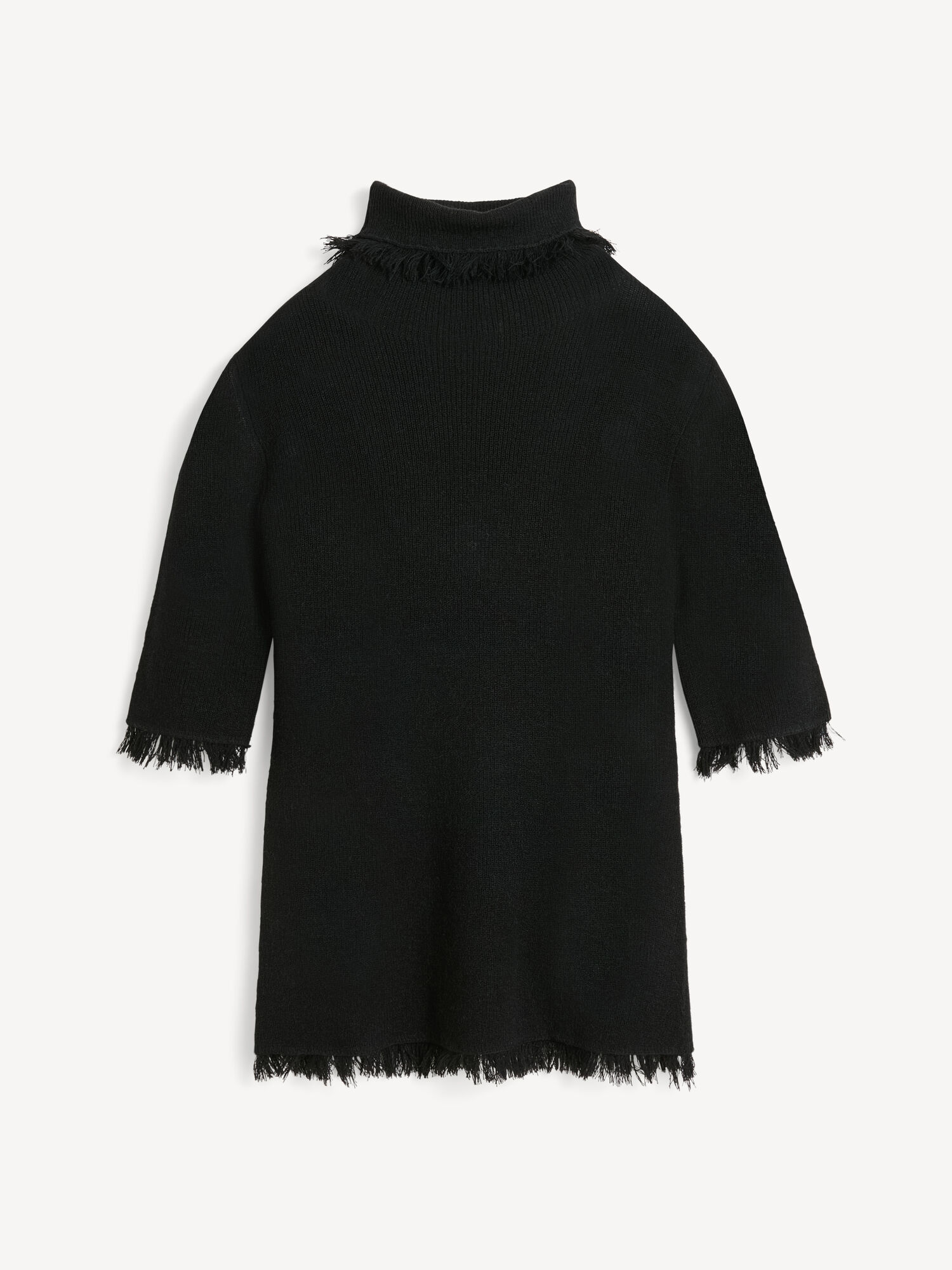 By Malene Birger Jaxa Wool-blend Top Knitwear Black | USA_BB68732